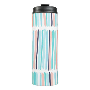 Bouteilles Isothermes Brush Strokes colorés : Scribble Vintage.