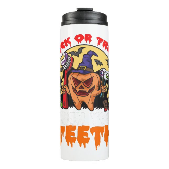 Bouteilles Isothermes Brush Your Teeth Funny Dental Hygiène Pun (Devant)