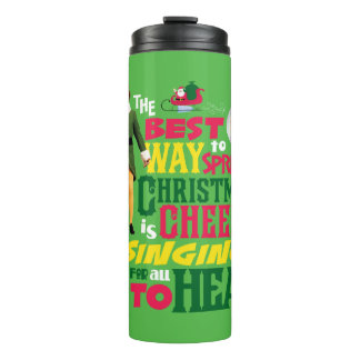 Bouteilles Isothermes Buddy l'Elfe | Citation graphique de Noël