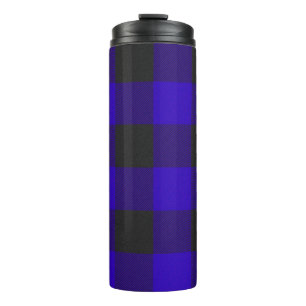 Bouteilles Isothermes Buffalo Plaid Royal Blue Check