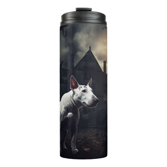 Bouteilles Isothermes Bull Terrier Halloween Épouvantable (Devant)