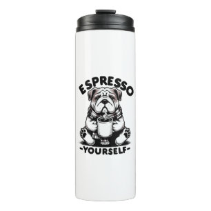 Bouteilles Isothermes Bulldog au café chaud espresso
