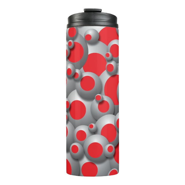 Bouteilles Isothermes Bulles bouillonnantes rouges (Devant)