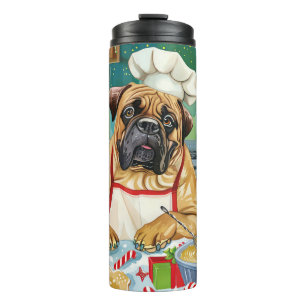Bouteilles Isothermes Bullmastiff Fête Baking : Noël festif