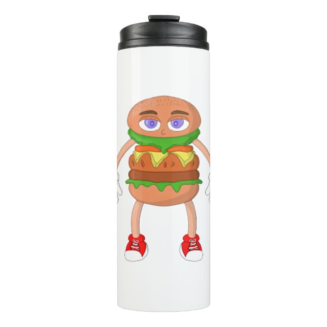 Bouteilles Isothermes Burger convivial (Devant)