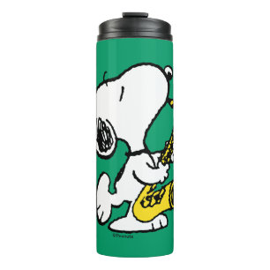 Bouteilles Isothermes cacahuètes Lecteur Snoopy Saxophone