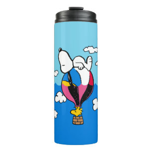 Bouteilles Isothermes cacahuètes   Snoopy & Woodstock Hot Air Balloon