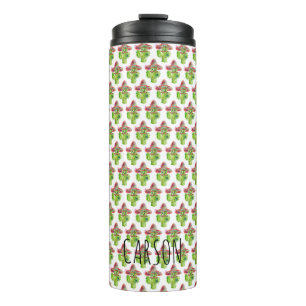 Bouteilles Isothermes Cactus Art Mustache Casquette Yeux NOM Desert Fun