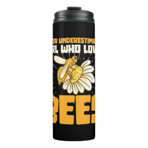 Bouteilles Isothermes Cadeau apiculteur Une fille qui aime les abeille