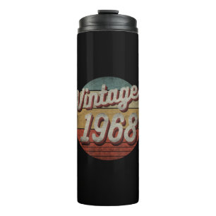 BOUTEILLES ISOTHERMES CADEAU D'ANNIVERSAIRE HOMMES FEMMES 1968 VINTAGE