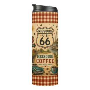 Bouteilles Isothermes Cadeau de boisson de voyage de café Missouri Route