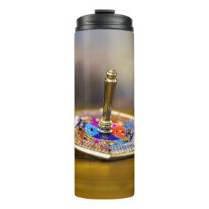 Bouteilles Isothermes Cadeau de dreidel de Hanukkah SlipperyJoe à base o