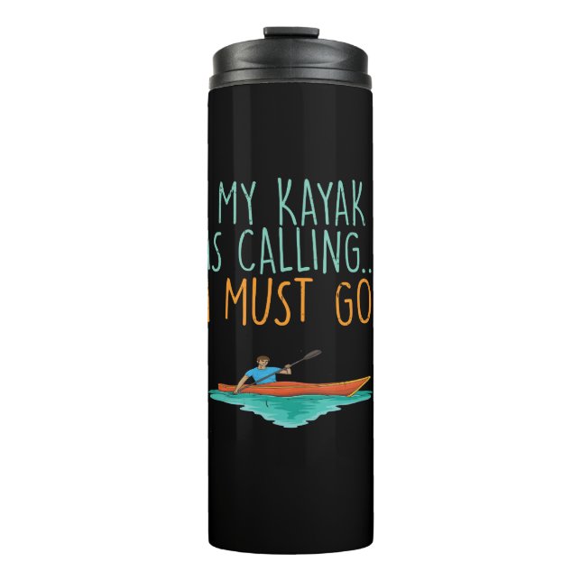 Bouteilles Isothermes Cadeau de kayak de kayak (Devant)