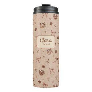 Bouteilles Isothermes Cadeau de motif de chocolat chaud Cozy Cocoa avec