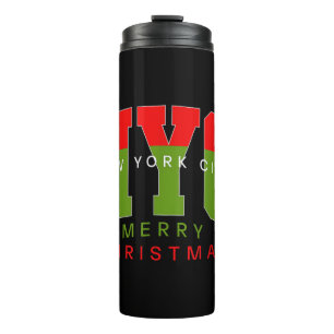 Bouteilles Isothermes Cadeau de voyage à New York New York Joyeux Noël