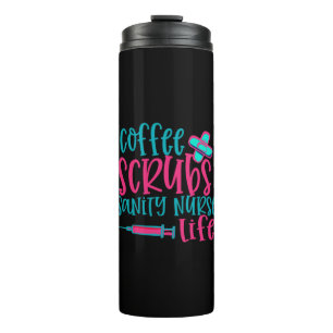 Bouteilles Isothermes Cadeau d'infirmière   Gommages au café Sanity Vie 