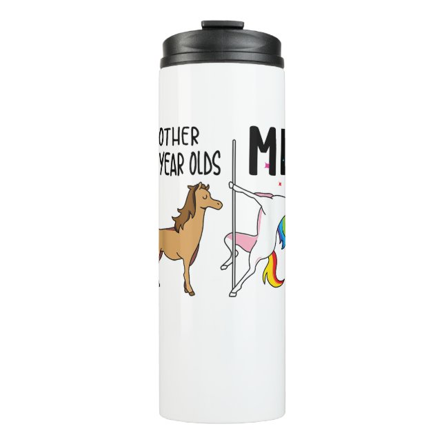 Bouteilles Isothermes Cadeau licorne 71 ans et moi pour (Devant)