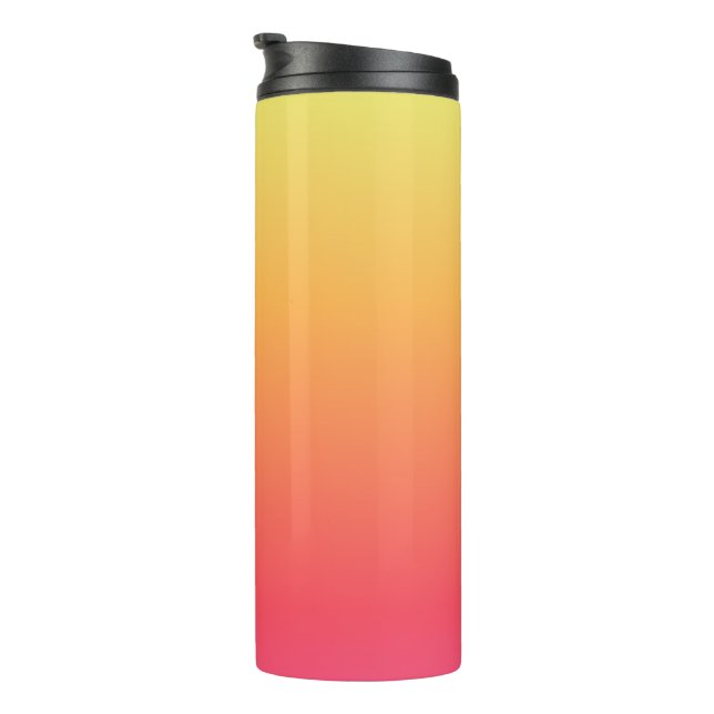 Bouteilles Isothermes Cadeau orange indien Tumbler thermique Sport (Tourné sur la droite)