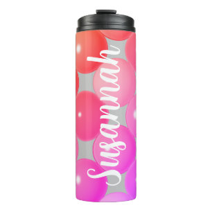 Bouteilles Isothermes Cadeau personnalisé Bright Pink Tumbler Mug