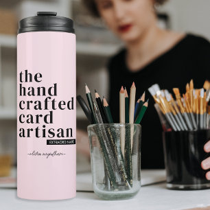 Bouteilles Isothermes Cadeau personnalisé pour l'artisan de papier de cr
