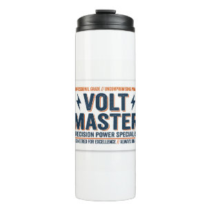 Bouteilles Isothermes Cadeau pour électricien maître Volt