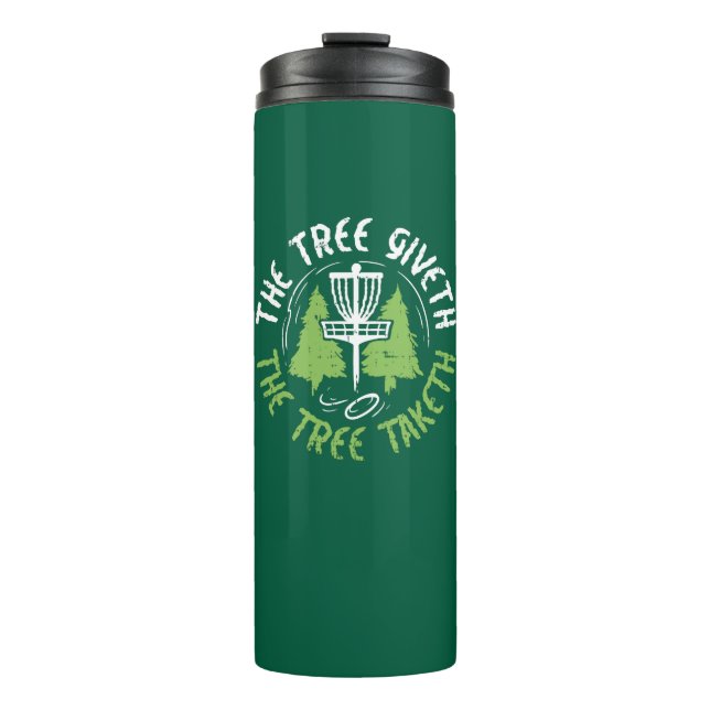 Bouteilles Isothermes Cadeau pour joueur de Golf avec Disque (Devant)