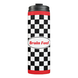 Bouteilles Isothermes Cadeau Tasse de Voyage Drapeau à Damier Drôle de C
