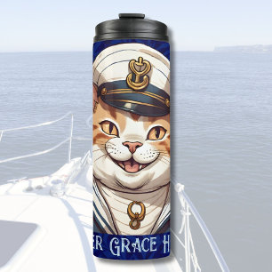 Bouteilles Isothermes Cadeaux de chats nautiques pour les propriétaires