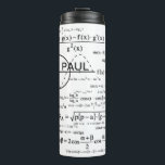 Bouteilles Isothermes Cadeaux de physique personnalisés pour les physici<br><div class="desc">Vous n'êtes pas sûr de savoir ce qu'il vous faut pour le fan de physique de votre vie ? C'est une idée géniale avec un design cool de diagrammes et de formules de physique soignées avec un espace pour votre personnalisation. Ajoutez nom/initiales/monogrammes ou supprimez si vous le souhaitez ou cliquez...</div>