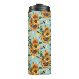 Bouteilles Isothermes Cadeaux de tournesol Lumineuse Comme Tournesol
