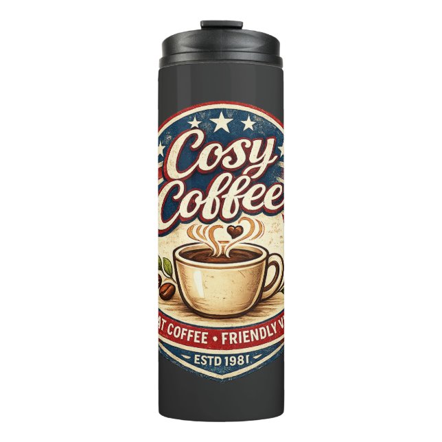 Bouteilles Isothermes Café Cosy (Devant)