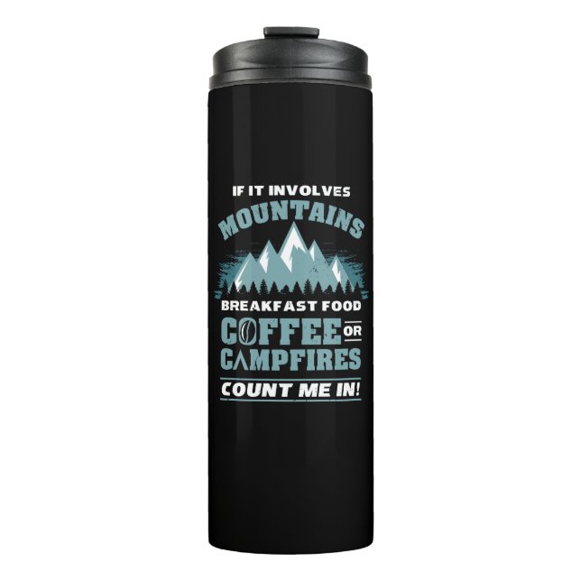 Bouteilles Isothermes Café randonnée Camping (Devant)
