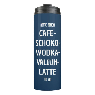 Bouteilles Isothermes Café-Schoko-Wodka-Latte