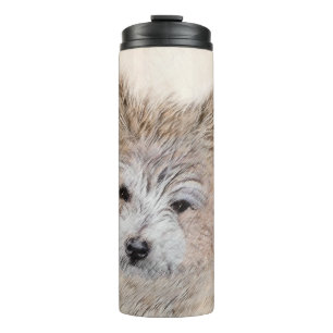 Bouteilles Isothermes Cairn Terrier Peinture Chiot - Art Chien original