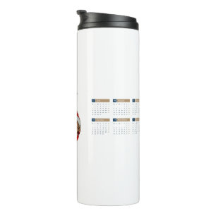 Bouteilles Isothermes Calendrier personnalisé 2025