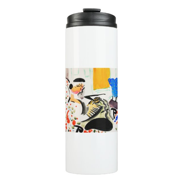 Bouteilles Isothermes Calligraphic Interior by Henry Lyman Sayen (Devant)