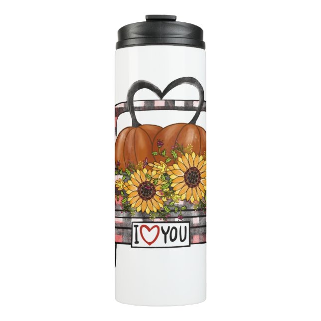 Bouteilles Isothermes Camion Halloween (Devant)