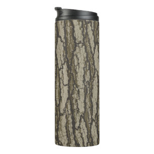 Bouteilles Isothermes Camo Écorce d'Arbre pour la Chasse des Hommes