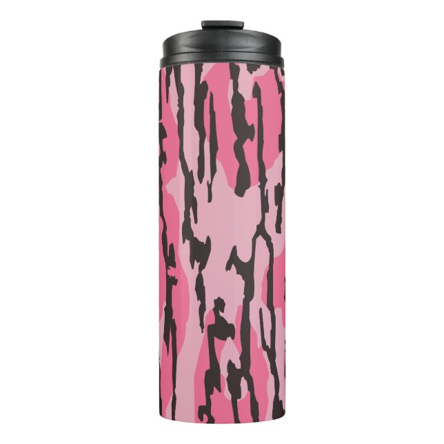 Bouteilles Isothermes Camo Rose Bottom Lands pour Femmes et Filles (Devant)