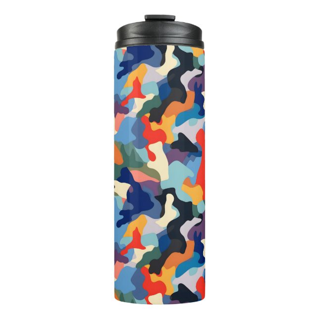 Bouteilles Isothermes Camouflage coloré (Devant)