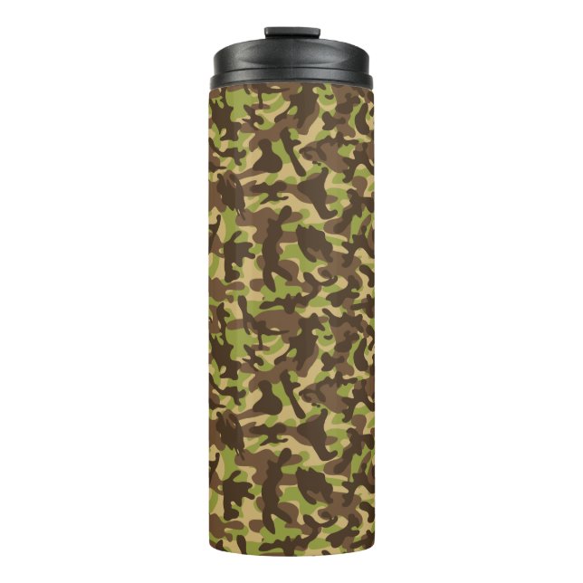 Bouteilles Isothermes Camouflage en cascade  (Devant)