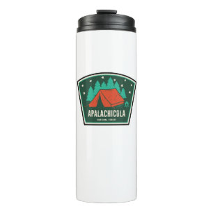 Bouteilles Isothermes Camping dans la forêt nationale d'Apalachicola