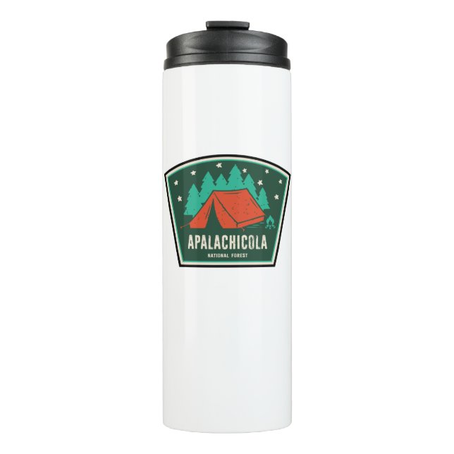 Bouteilles Isothermes Camping dans la forêt nationale d'Apalachicola (Devant)
