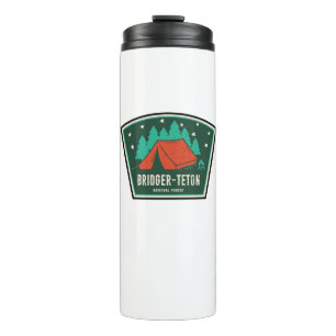 Bouteilles Isothermes Camping forestier national Bridger-Teton