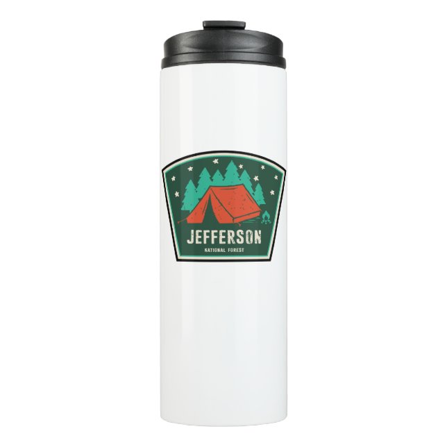 Bouteilles Isothermes Camping forestier national Jefferson (Devant)