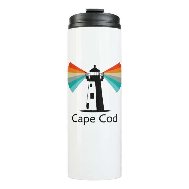 Bouteilles Isothermes Cape Cod Massachusetts Phare Arc-en-ciel (Devant)