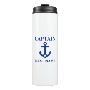 Bouteilles Isothermes Capitaine nautique Name Anchor Star