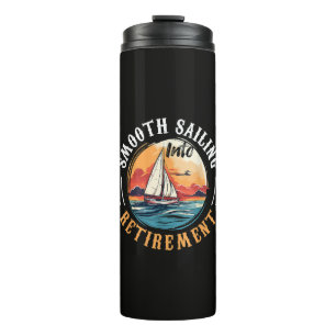 Bouteilles Isothermes Capitaine navigation tranquille en retraite