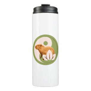 Bouteilles Isothermes Capybara Zen Yin Yang Nature Paisible