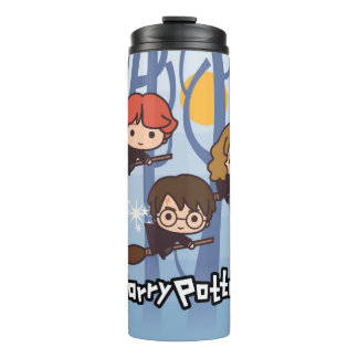 Bouteilles Isothermes Caricature Harry, Ron, & Hermione Voler Dans Woods